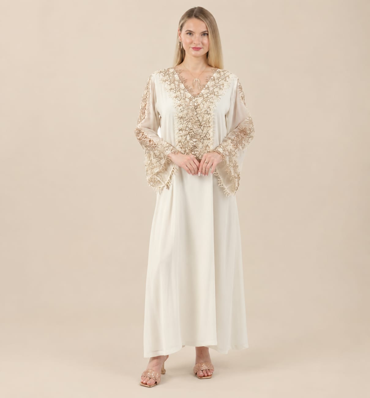 A regal  dress